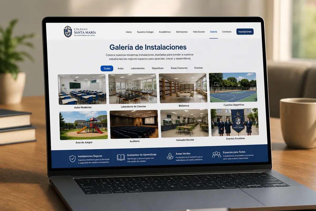 Aulas y áreas comunes