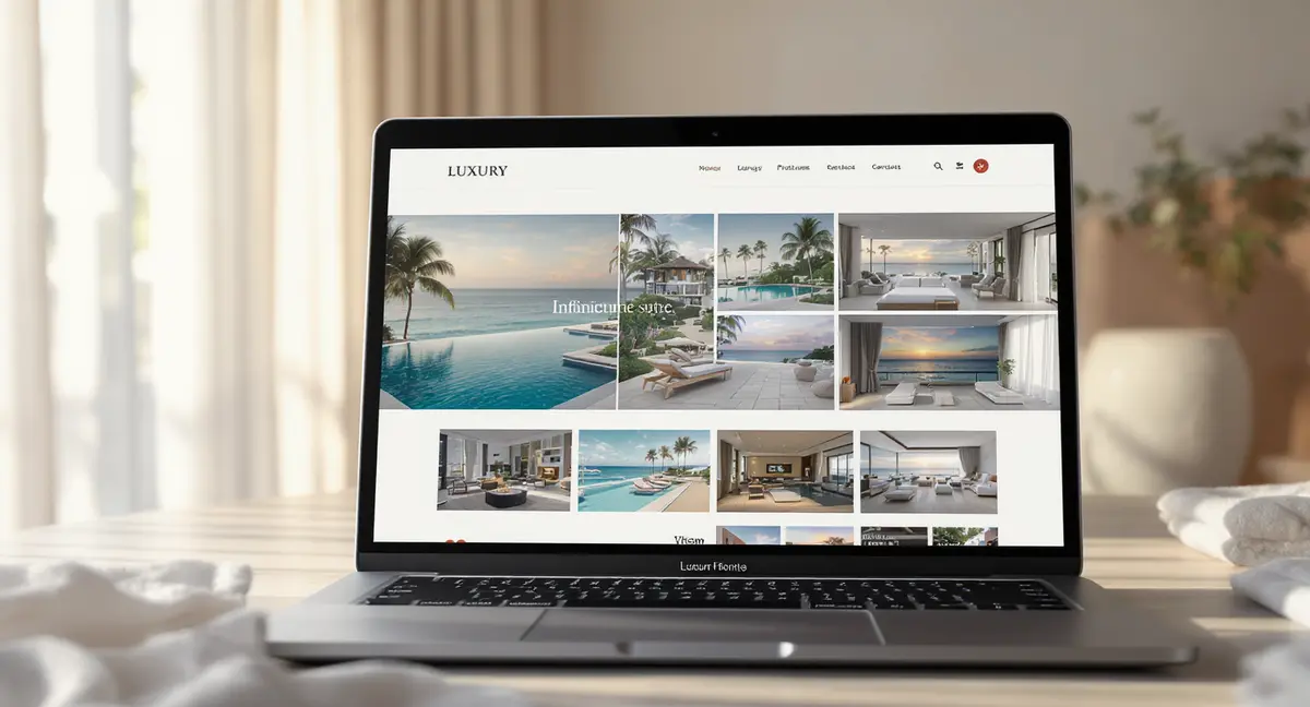 Página web profesional para hotel